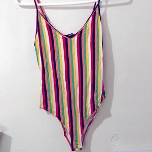 Multicolor bodysuit